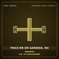 Genuine Mobis PIECE-RR DR GARNISH, RH 87736EV200ABP for EV3 2024 HNS Parts Korea