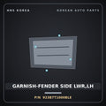 Genuine Mobis GARNISH-FENDER SIDE LWR,LH 923B7T1000BLE for G80 2023 HNS Parts Korea