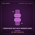 Genuine Mobis COVER-REAR SEAT BACK WEBBING GUIDE 89377CG901YGU for Staria 2021 HNS Parts Korea