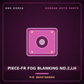 Genuine Mobis PIECE-FR FOG BLANKING NO.2,LH 86567AANA0 for Avante 2023 HNS Parts Korea