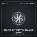 Genuine Mobis SPACER-DIFFERENTIAL BEARING 530644F148 for G80 2020 HNS Parts Korea