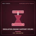 Genuine Mobis INSULATOR-ENGINE SUPPORT FRT,RH 218126A700 for 5-Ton Truck 1997 HNS Parts Korea