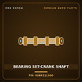 Genuine Mobis BEARING SET-CRANK SHAFT K0BR111SG0 for 5-Ton Truck 1995 HNS Parts Korea