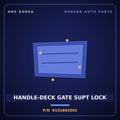 Genuine Mobis HANDLE-DECK GATE SUPT LOCK 6101662002 for 5-Ton Truck 1997 HNS Parts Korea