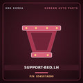 Genuine Mobis SUPPORT-BED,LH 854507A000 for 11-Ton Truck 1997 HNS Parts Korea