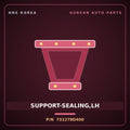 Genuine Mobis SUPPORT-SEALING,LH 731278D400 for Express 2006 HNS Parts Korea