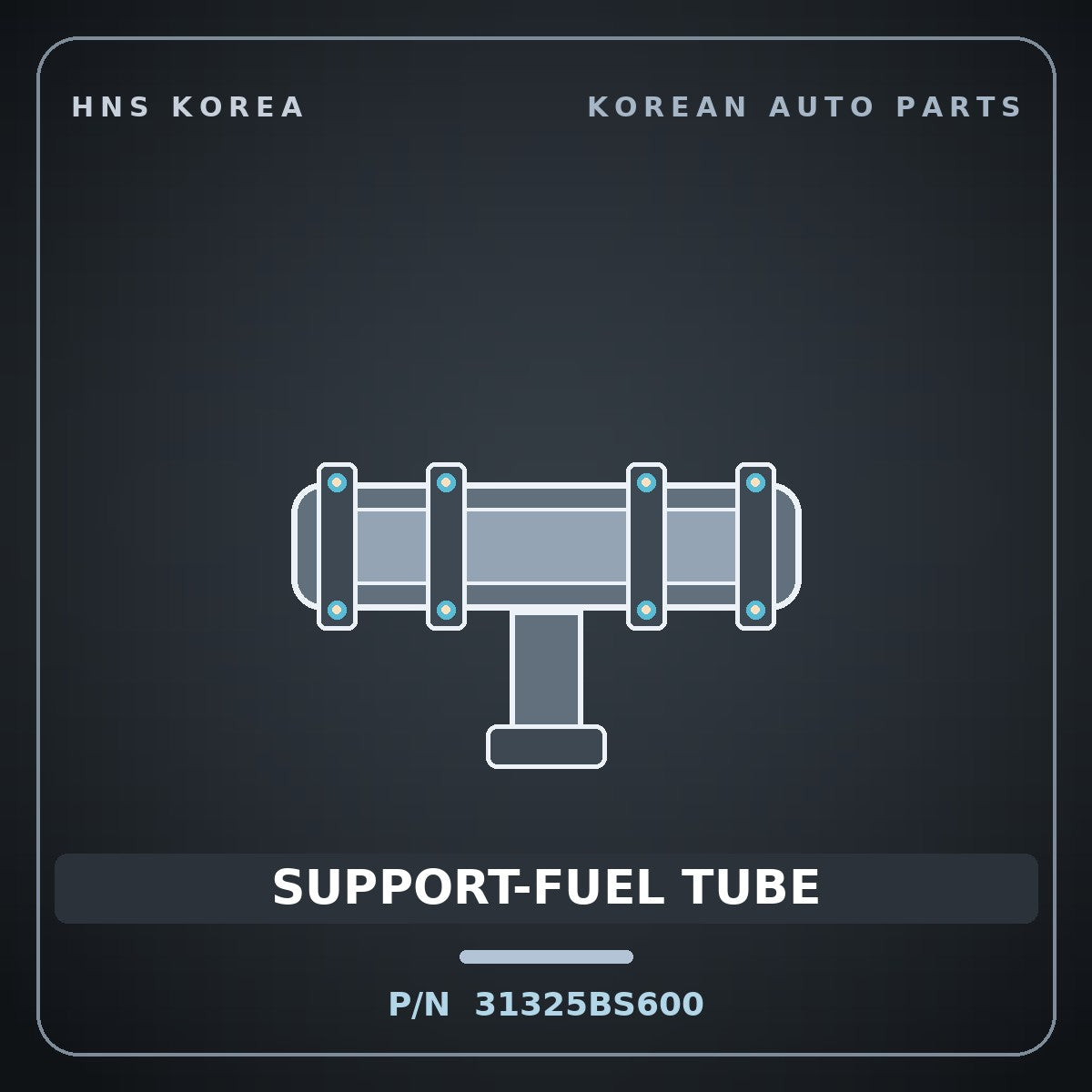 Genuine Mobis SUPPORT-FUEL TUBE 31325BS600 for Seltos 2025 HNS Parts Korea