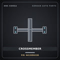 Genuine Mobis CROSSMEMBER 64133DU150 for Heavy Special Purpose Truck 2004 HNS Parts Korea