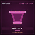 Genuine Mobis BRACKET "B" 2836384100 for Aero Queen 2000 HNS Parts Korea