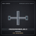 Genuine Mobis CROSSMEMBER,NO.3 625307B001 for Power Truck 2010 HNS Parts Korea