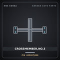 Genuine Mobis CROSSMEMBER,NO.3 625307J200 for Power Truck 2004 HNS Parts Korea