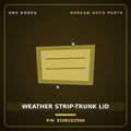 Genuine Mobis WEATHER STRIP-TRUNK LID 81061D2500 for G90 2019 HNS Parts Korea