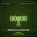 Genuine Mobis MANIFOLD-EXHAUST,RR 2851045000 for County 1998 HNS Parts Korea