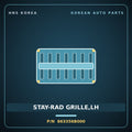 Genuine Mobis STAY-RAD GRILLE,LH 863356B000 for Mega Truck 2004 HNS Parts Korea