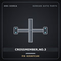 Genuine Mobis CROSSMEMBER,NO.3 625307C100 for Power Truck 2004 HNS Parts Korea