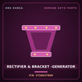 Genuine Mobis RECTIFIER & BRACKET -GENERATOR 3736037800 for Sonata 2002 HNS Parts Korea