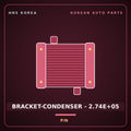 Genuine Mobis BRACKET-CONDENSER - 2.74E+05  for Carens 2010 HNS Parts Korea