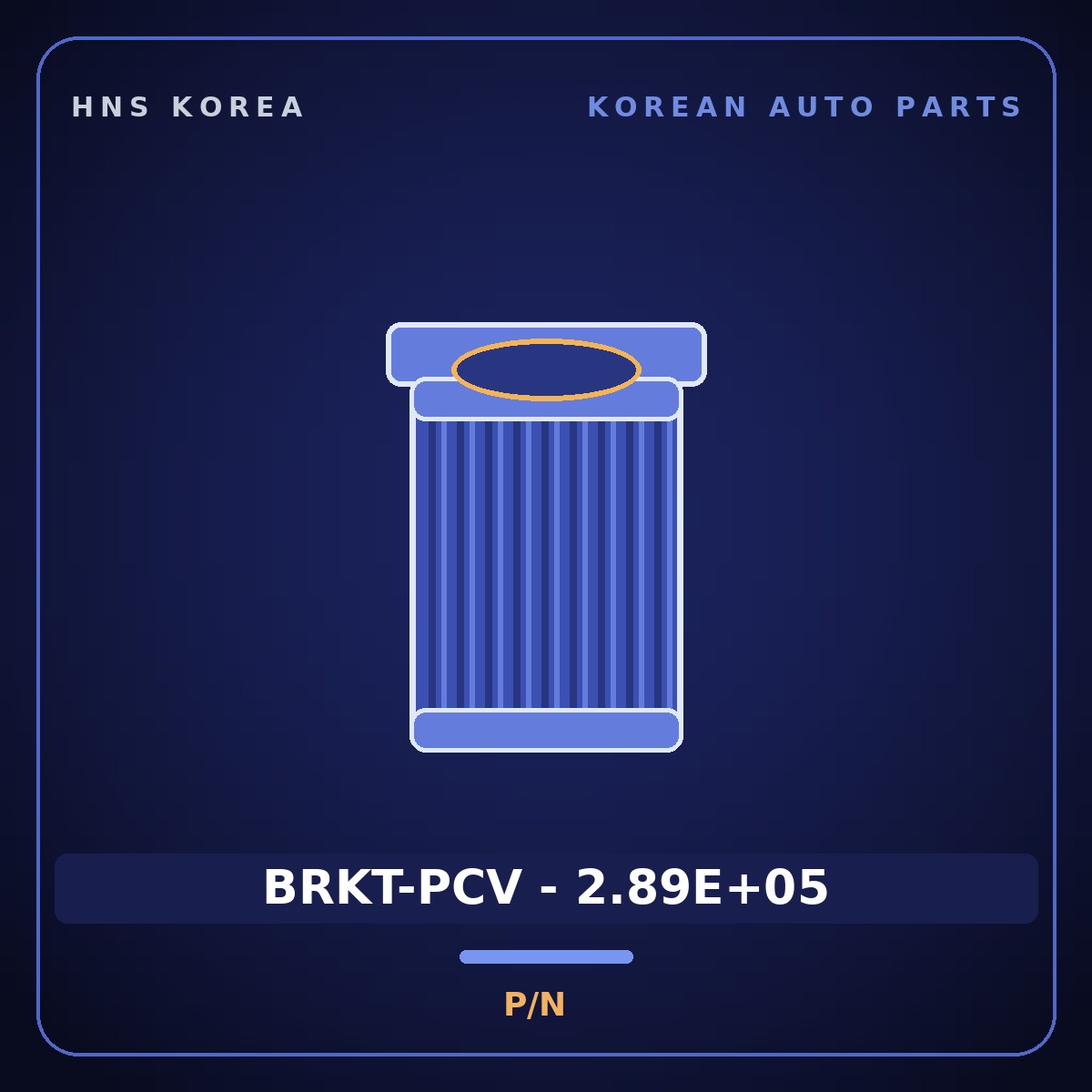 Genuine Mobis BRKT-PCV - 2.89E+05  for Carens 2010 HNS Parts Korea