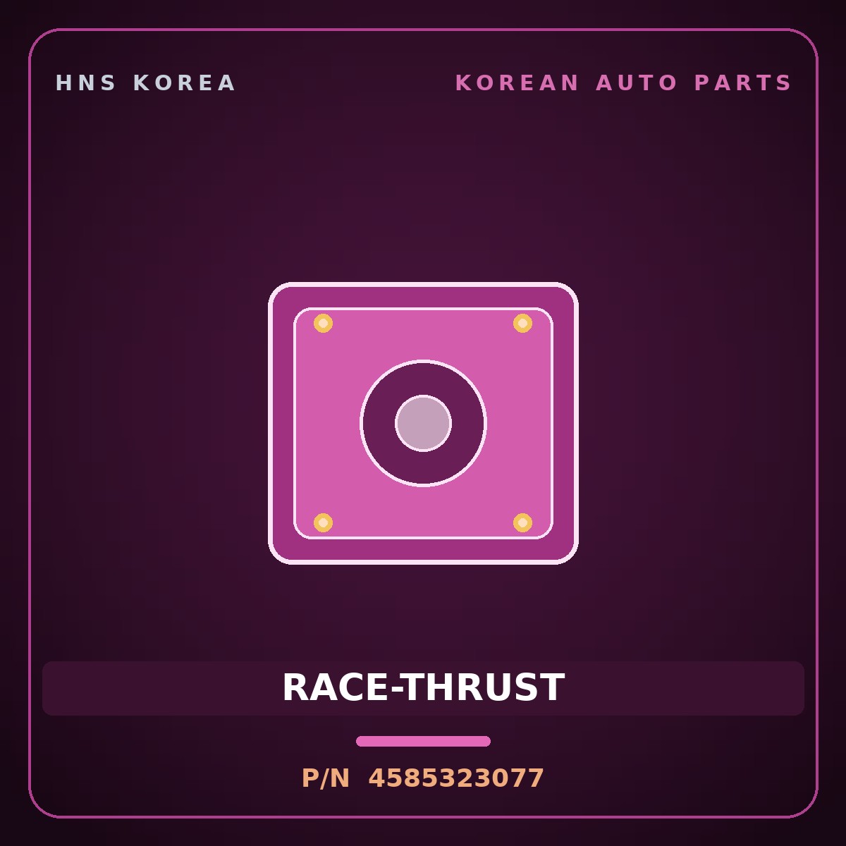 Genuine Mobis RACE-THRUST 4585323077 for Accent 2006 HNS Parts Korea