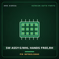 Genuine Mobis SW ASSY-S/WHL HANDS FREE,RH 967002L1004X for i30 2007 HNS Parts Korea