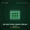 Genuine Mobis SW ASSY-S/WHL HANDS FREE,RH 967002L1504X for i30 2007 HNS Parts Korea