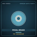 Genuine Mobis PEDAL-BRAKE 32810D3100 for Sportage 2015 HNS Parts Korea