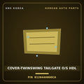 Genuine Mobis COVER-TWINSWING TAILGATE O/S HDL 812644H800CA for Grand Starex 2018 HNS Parts Korea