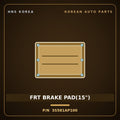 Genuine Mobis FRT BRAKE PAD(15") 3S581AP100 for Sonata 2010 HNS Parts Korea