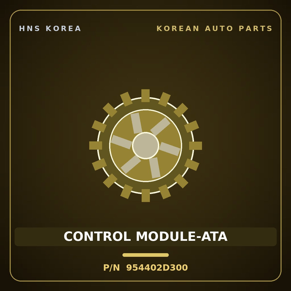 Genuine Mobis CONTROL MODULE-ATA 954402D300 for Accent 2015 HNS Parts Korea