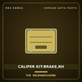 Genuine Mobis CALIPER KIT-BRAKE,RH 58190ARA10SBK for Genesis GV70 2021 HNS Parts Korea