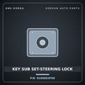 Genuine Mobis KEY SUB SET-STEERING LOCK 81900D3F00 for Tucson 2015 HNS Parts Korea
