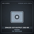 Genuine Mobis SPACER SET-OUTPUT 2ND RR 4325724235 for Avante 2006 HNS Parts Korea