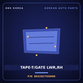 Genuine Mobis TAPE-T/GATE LWR,RH 8632827000NK for Tiburon 1997 HNS Parts Korea