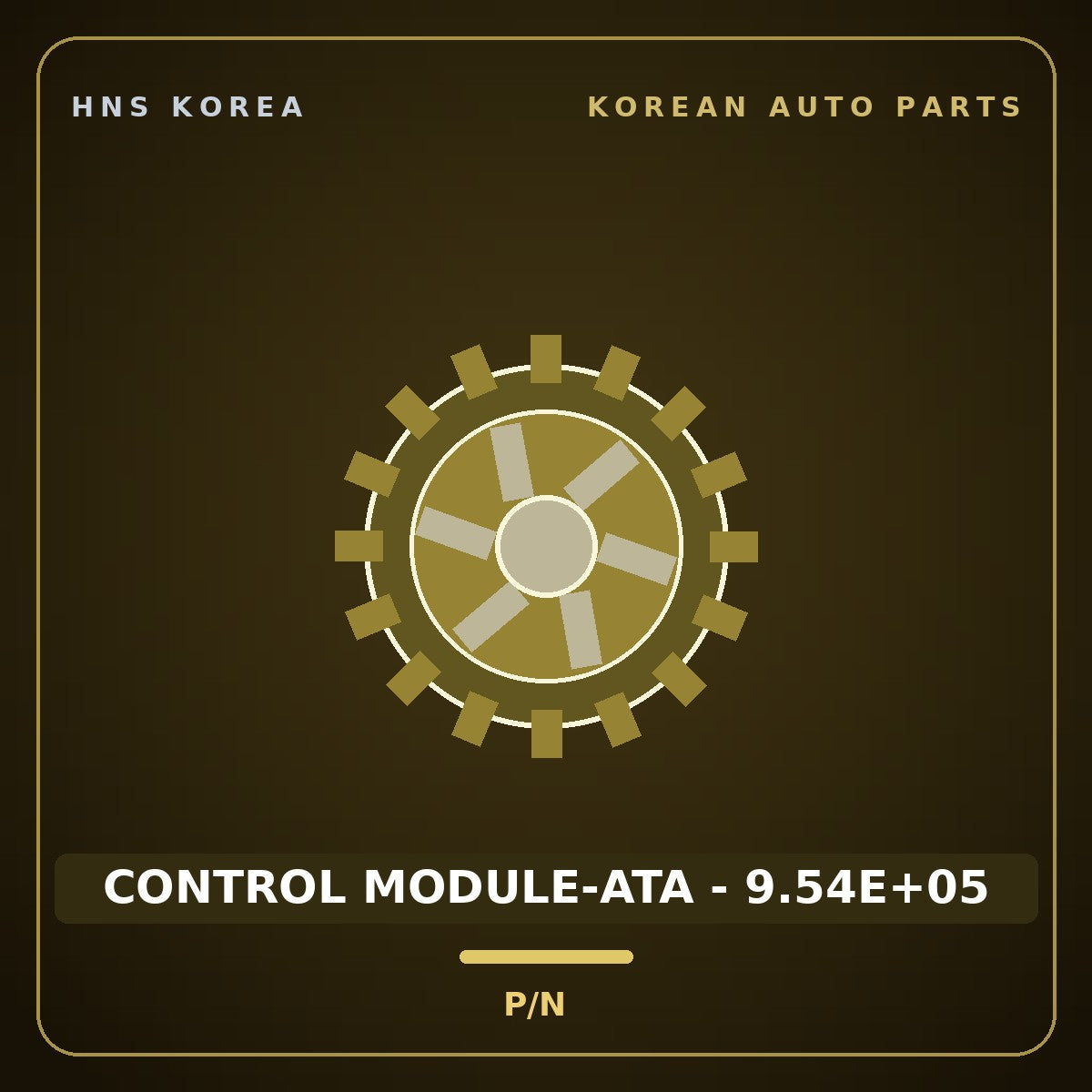 Genuine Mobis CONTROL MODULE-ATA - 9.54E+05  for Mohave 2007 HNS Parts Korea