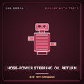 Genuine Mobis HOSE-POWER STEERING OIL RETURN 575305H000 for Mighty 1998 HNS Parts Korea