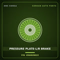 Genuine Mobis PRESSURE PLATE-L/R BRAKE 4564926023 for Accent 2008 HNS Parts Korea
