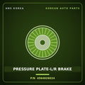 Genuine Mobis PRESSURE PLATE-L/R BRAKE 4564926024 for Accent 2008 HNS Parts Korea