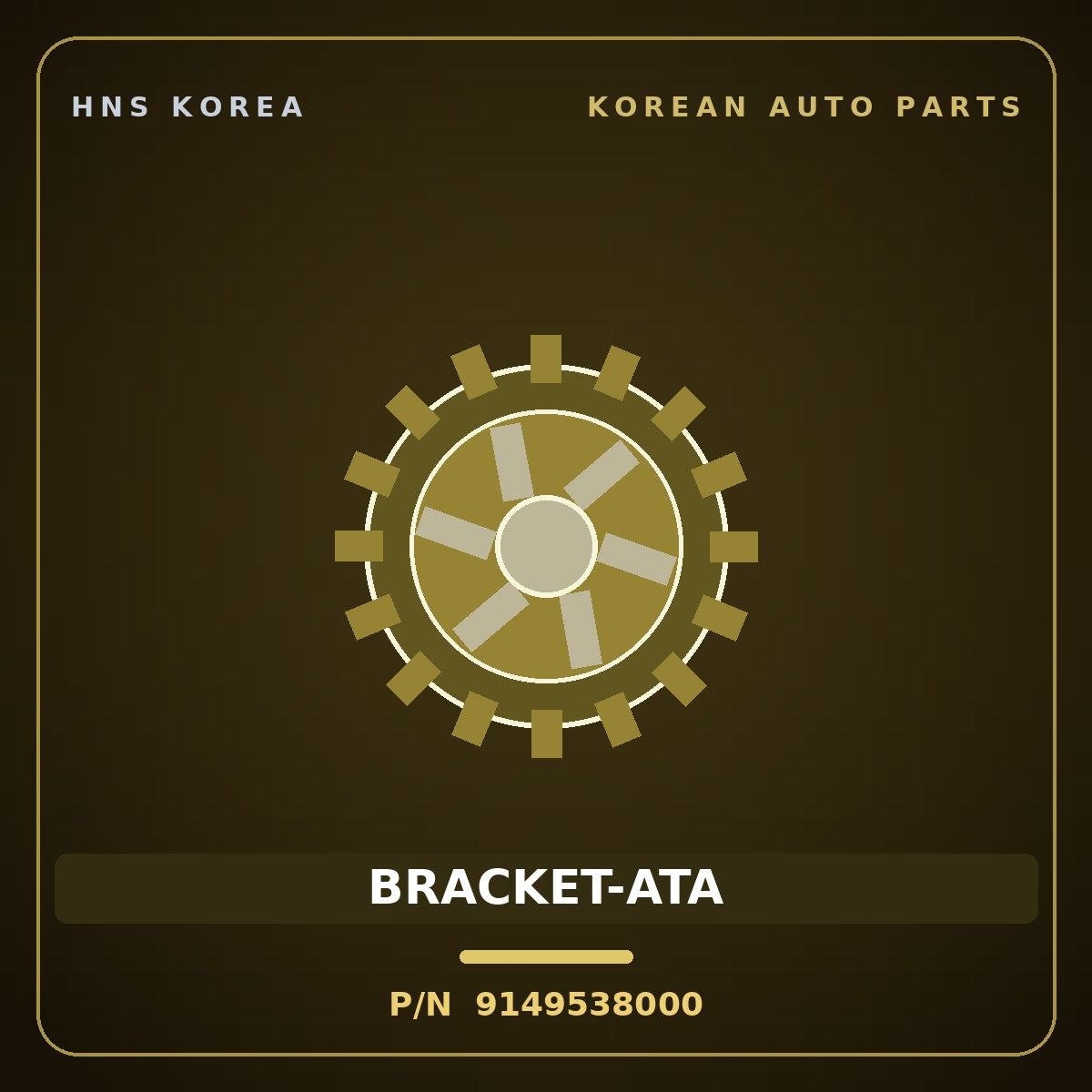 Genuine Mobis BRACKET-ATA 9149538000 for Grandeur 1999 HNS Parts Korea