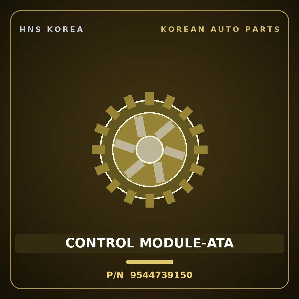 Genuine Mobis CONTROL MODULE-ATA 9544739150 for Sportage 2006 HNS Parts Korea