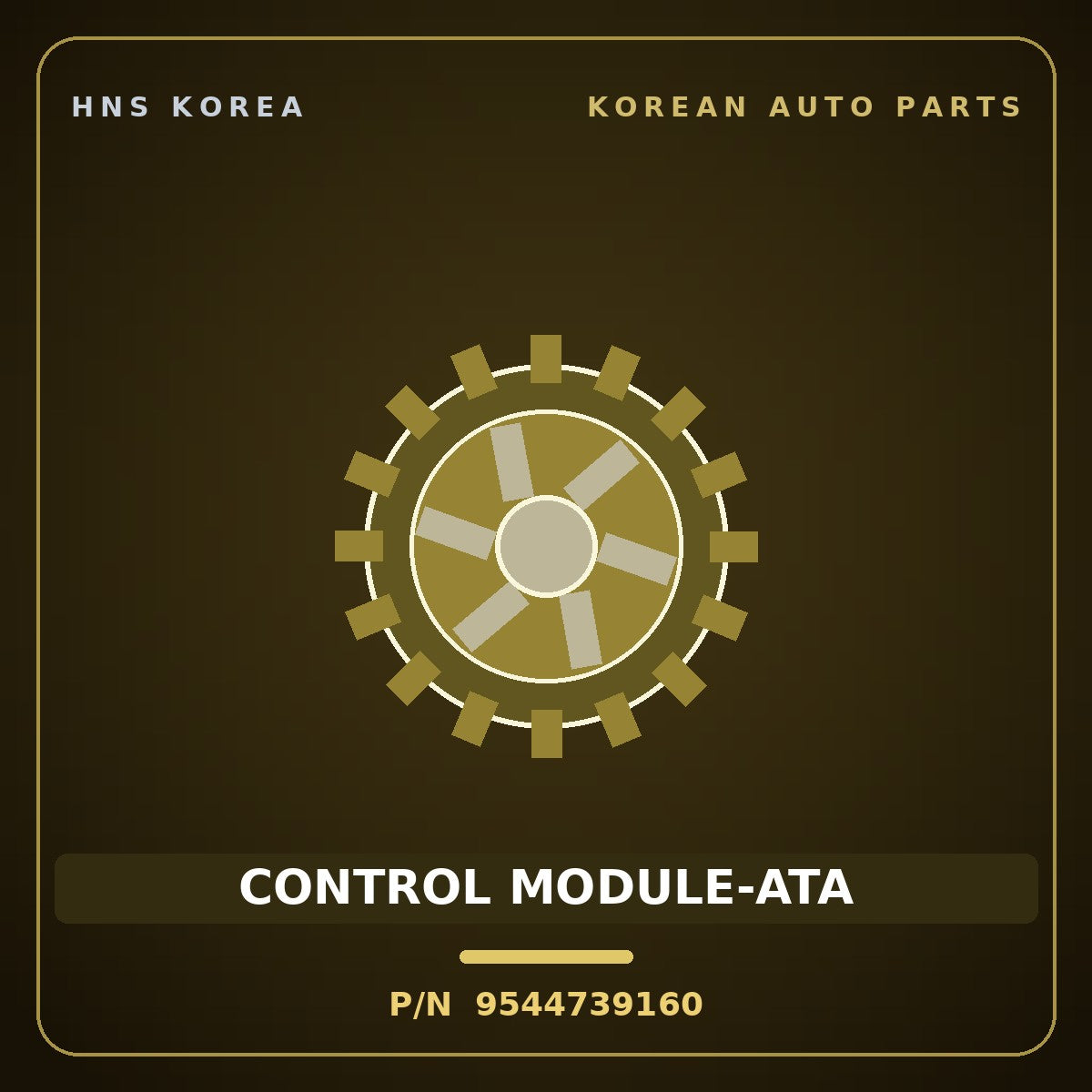 Genuine Mobis CONTROL MODULE-ATA 9544739160 for Sportage 2006 HNS Parts Korea