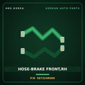 Genuine Mobis HOSE-BRAKE FRONT,RH 587324R000 for Sonata 2011 HNS Parts Korea