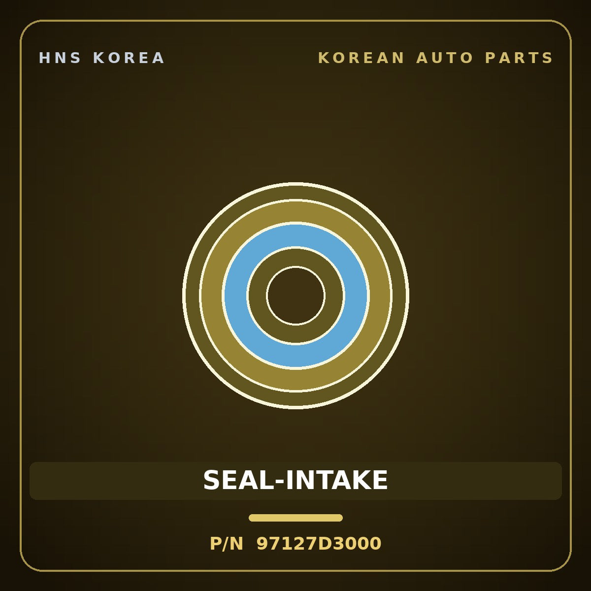 Genuine Mobis SEAL-INTAKE 97127D3000 for Sportage 2015 HNS Parts Korea