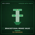 Genuine Mobis BRACKET-DUAL BRAKE VALVE 5933162202 for 5-Ton Truck 1997 HNS Parts Korea