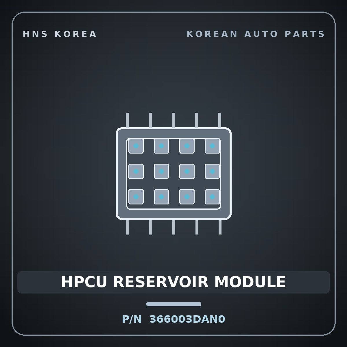 Genuine Mobis HPCU RESERVOIR MODULE 366003DAN0 for Sportage 2022 HNS Parts Korea