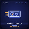 Genuine Mobis REINF.-RR LAMP, RH 0K73Z70613 for Bongo 1996 HNS Parts Korea