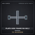 Genuine Mobis PLATE-SIDE FRAME RH NO.2 AA11053582B for Towner 2000 HNS Parts Korea