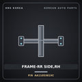 Genuine Mobis FRAME-RR SIDE,RH AA1105381XC for Towner 2000 HNS Parts Korea