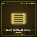 Genuine Mobis COVER 2-LUGGAGE SIDE,RH 85744G2500T9Y for IONIQ 2016 HNS Parts Korea