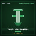 Genuine Mobis VALVE-PURGE CONTROL 289103F500 for Equus 2013 HNS Parts Korea