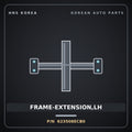 Genuine Mobis FRAME-EXTENSION,LH 623508ECB0 for Universe 2019 HNS Parts Korea